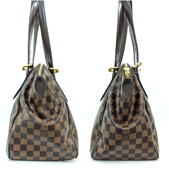 ✨️💎Authentic Louis Vuitton Verona mm Damier Ebene zipp at the top bag - Picture 5 of 16